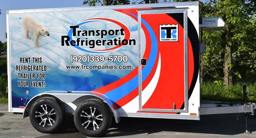 CoolFleet portable refrigerated storage trailer