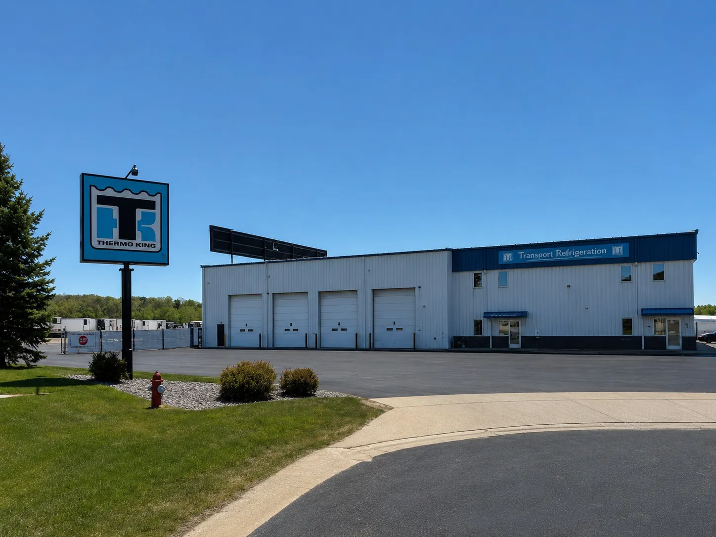 CoolFleet Leasing Madison Wisconsin facility at 29 Transport Court — Madison area refrigerated trailer rental and cold storage